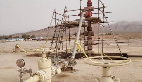 چاه شماره ۹ میدان نفتی سعادت‌آباد تولیدی شد