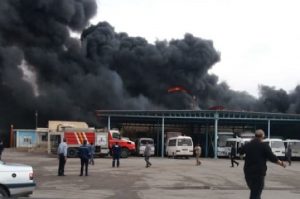 آتش سوزی در شرکت نفت و گاز مسجدسلیمان مهار شد