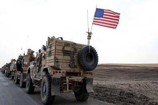 ورود کاروان لجستیک ارتش تروریست آمریکا به حسکه سوریه