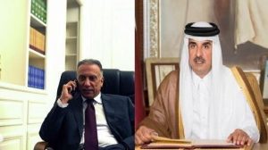 تاکید نخست وزیر عراق و امیر قطر بر گسترش همکاری میان دو کشور