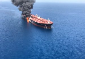 نفتکش آتش گرفته متعلق به ایران نیست