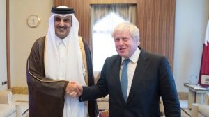 رهبران انگلیس و قطر درباره نوسانات بازار انرژی گفت‌وگو کردند